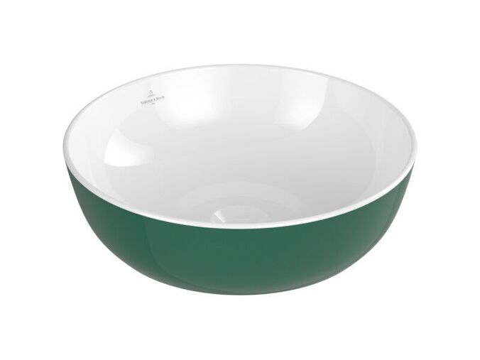 Villeroy & Boch Artis umyvadlo na desku, 43 cm, bez přepadu, Forest