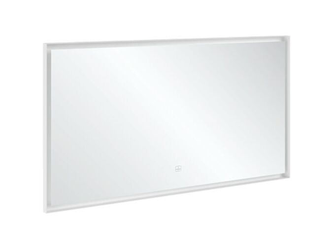 Villeroy & Boch Subway 3.0 zrcadlo s LED osvětlením 140x75x4,75 cm, hliníkový rám