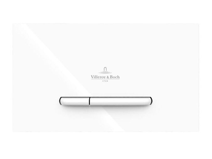 Villeroy & Boch ViConnect ovládací tlačítko 25,3x14,5 cm, bílá