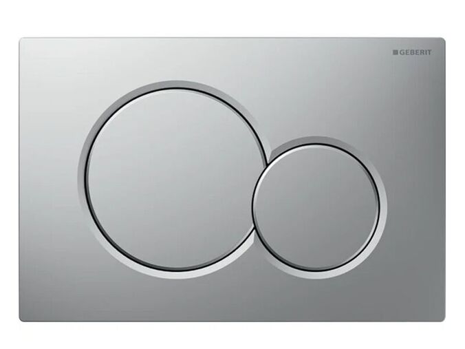 Geberit Sigma01 ovládací tlačítko, pro 2 množství splachování, lakovaný chrom mat easy-to-clean