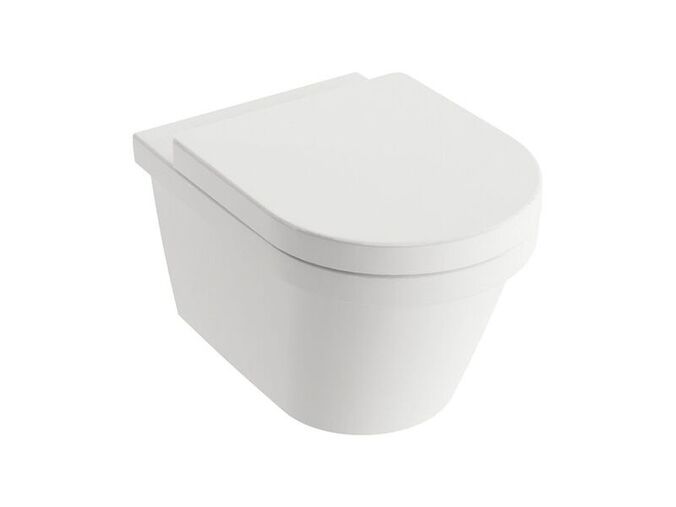 Ravak Chrome závěsné WC 52,5x36 cm, RimOff, bílá