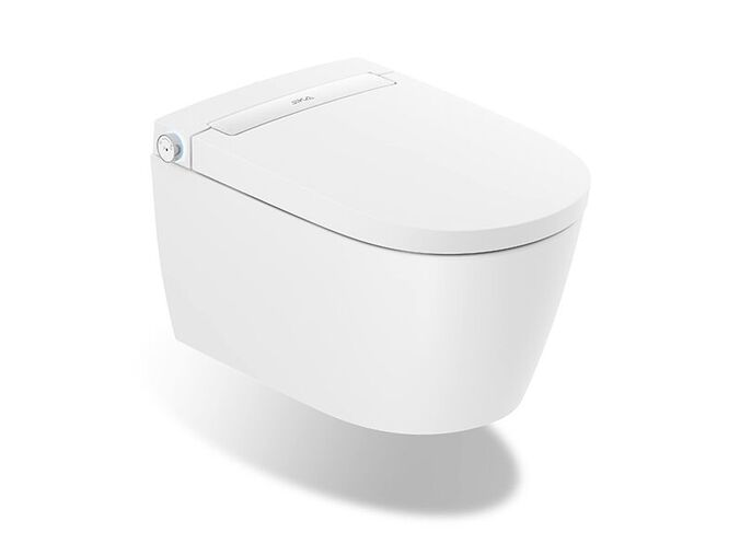 Jika Mila závěsný klozet s bidetovací funkcí JIKAclean, rimless, 61x41,5x41,5 cm, bílá