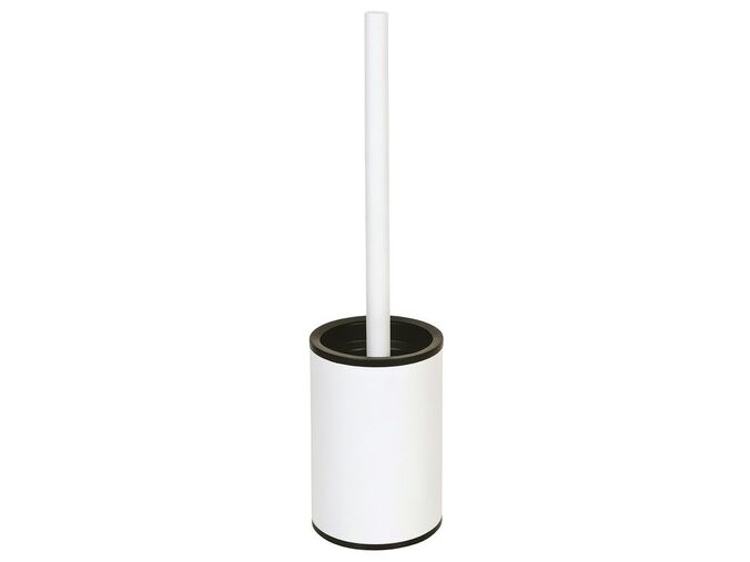 Sapho X-ROUND WHITE WC štětka na postavení, bílá