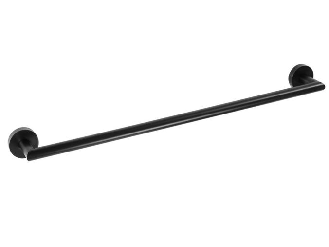 Sapho X-ROUND BLACK držák ručníků 450x65mm, černá