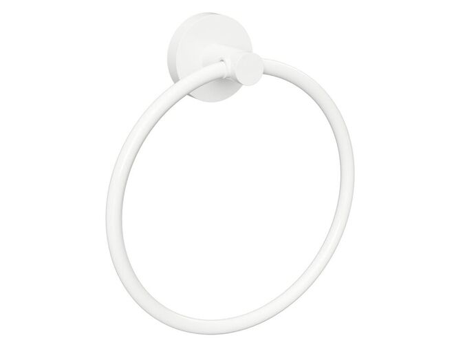 Sapho X-ROUND WHITE držák ručníků kruh, bílá