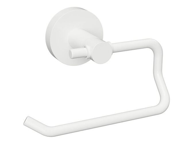 Sapho X-ROUND WHITE držák toaletního papíru bez krytu, bílá