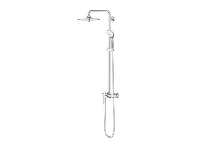 Grohe Euphoria sprchový systém s pákovou baterií, 3 proudy, chrom