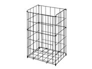 Sanela Ocelový drátěný koš na postavení na zem SLZN 42V