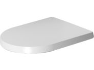 Duravit ME by STARCK WC sedátko Compact, závěsy ušlechtilá ocel, bez SoftCloce