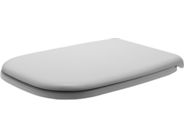 Duravit D-Code WC sedátko Compact, nerezové panty, bílá