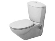 Duravit Duraplus závěsné WC 650mm Practica, kaskáda