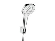 Hansgrohe Croma E Set sprchové hlavice, 3 proudy, držáku a hadice 1,25 m, bílá/chrom