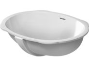 Duravit Santosa vestavné umyvadlo 51x43cm, s přepadem, bez otvoru pro baterii, WonderGliss