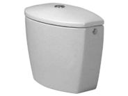 Duravit Duraplus Lago nádržka s vnitřní armaturou, 6L, Dual-Flush, boční napouštění