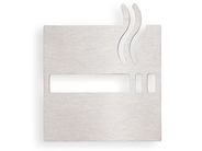 Bemeta piktogram kouření povoleno cedulka 120x120 mm, leštěná nerez