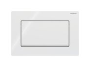 Geberit Sigma30 ovládací tlačítko, pro splachování Start/Stop, bílá/chrom lesk
