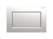 Geberit Sigma30 ovládací tlačítko, pro splachování Start/Stop, kartáčovaný chrom/chrom lesk