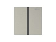 Geberit Typ 40 Square ovládání splachování pisoáru s elektronickým spuštěním splachování, napájení z baterie, nikl kartáčovaný, easy-to-clean