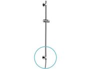 Sapho Sprchová tyč s vývodem vody, posuvný držák, kulatá, 720mm, chrom