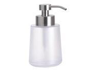 Bemeta Hotelové vybavení dávkovač tekutého mýdla 450 ml, plast, stříbrná mat