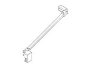 Kermi CADA XS stabilizátor boční stěna - boční stěna 120 cm, bílá