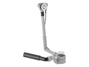 Geberit PushControl vanová odpadní souprava s ovládáním PushControl, d52, délka 26 cm, s připojovacím kolenem, chrom lesk