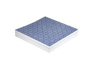 Geberit podložka pro sprchy s odtokem ve stěně, pro položení dlažby, se spádem do V, 1000 x 1000 mm