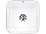 Villeroy & Boch Dřezy Keramický dřez 445x445 mm s odtokem, CeramicPlus, alpská bílá