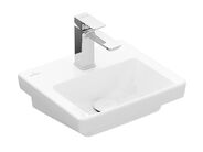 Villeroy & Boch Subway 3.0 Umývátko nábytkové 370x305 mm, bez přepadu, otvor pro baterii, CeramicPlus, Stone White