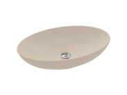 Villeroy & Boch Loop&Friends Umyvadlo na desku, 560x380 mm, bez přepadu, CeramicPlus, Almond