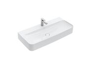 Villeroy & Boch Finion Umyvadlo se skrytým přepadem, 1000x470 mm, s CeramicPlus, alpská bílá