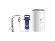 Grohe Red Dřezový ventil Mono s ohřevem vody a filtrací, zásobník M, chrom