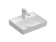 Villeroy & Boch Collaro Umývátko 450x370 mm, bez přepadu, 1 otvor pro baterii, CeramicPlus, Stone White