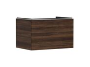 Hansgrohe Xelu Q Umyvadlová skříňka, 50x78x55 cm, 1 zásuvka, tmavý ořech/matná bílá