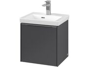 Villeroy & Boch Subway 3.0 Umyvadlová skříňka, 423x429x378 mm, 1 dvířka, grafitová