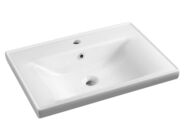 Aqualine SAVA 70 keramické umyvadlo nábytkové 70x46cm, bílá