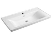 Aqualine SAVA 90 keramické umyvadlo nábytkové 90x46cm, bílá