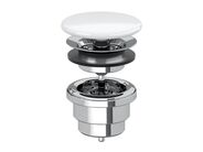 Villeroy & Boch Universal accessories Neuzavíratelný ventil, CeramicPlus, Stone White