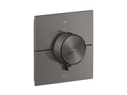 Axor ShowerSelect ID Termostatická baterie pod omítku, pro 2 spotřebiče, kartáčovaný černý chrom