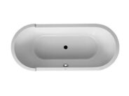 Duravit Starck volně stojící vana, 180x80 cm, s panelem, bílá