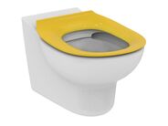 Ideal Standard Contour 21 WC sedátko dětské 7-11 let (S3128 a S3126) bez poklopu, žlutá
