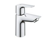 Grohe BauEdge Umyvadlová baterie s výpustí push open, velikost S, chrom