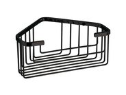 Gedy SMART rohová police do sprchy, 200x80x151mm, černá mat