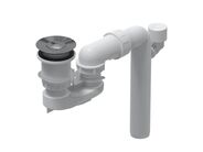 Villeroy & Boch Universal accessories Vanová odtoková a přepadová souprava, ViFlow, chrom