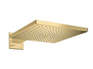 Hansgrohe Raindance E Hlavová sprcha, 30x30 cm, EcoSmart, leštěný vzhled zlata