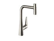 Hansgrohe Talis Select M51 Dřezová baterie s výsuvnou sprškou, vzhled nerezu