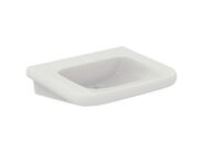Ideal Standard Contour 21+ Umyvadlo bezbariérové 65x56 cm, bez přepadu, bez otvoru pro baterii, SmartGuard+, bílá