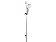 Hansgrohe Croma Select E Sprchová souprava Vario 0,90m, bílá/chrom
