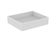 Ideal Standard i.Life B Umyvadlo na desku 50x42 cm, bez přepadu, bez otvoru na baterii, bílá