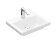 Villeroy & Boch Subway 3.0 Umývátko 500x400 mm, bez přepadu, otvor pro baterii, CeramicPlus, Stone White